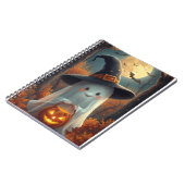 ハロウィン学校ノート – 不気味な新学期 ノートブック (左側)