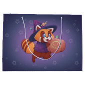 ハロウィン宇宙パンダ ラージペーパーバッグ (裏面)