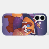 ハロウィン宇宙パンダ Case-Mate iPhoneケース (裏面 (横))