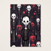 ハロウィン完全に死んでいなゾンビイヤリングディスプレイカード (裏面)