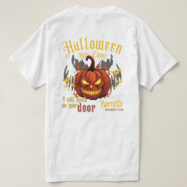 ハロウィン実在の恐怖の時間 Tシャツ