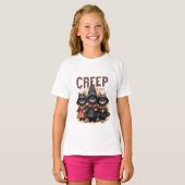 ハロウィン実在の間に入る Tシャツ (正面フル)