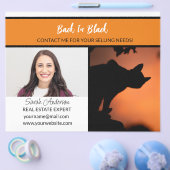 ハロウィン実在エステートに戻る黒い販売の家 チラシ (シングル)