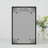 ハロウィン家族の文房具 便箋 (スタンド正面)