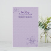 ハロウィン家族の文房具 便箋 (スタンド正面)