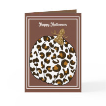 ハロウィン家族向けカード　かぼちゃ