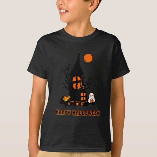 ハロウィン少年用Tシャツ Tシャツ (正面)