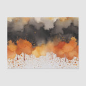 ハロウィン幽霊のよく出るの森の衣装とカクテル 薄葉紙 (正面)