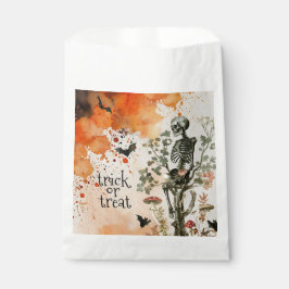 ハロウィン幽霊のよく出るの森の衣装パーティー フェイバーバッグ