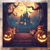 ハロウィン幽霊のよく出るウィンドウの固定 ウィンドウサイン (シート2)