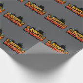 ハロウィン幽霊のよく出るグールズ ラッピングペーパー (角)