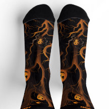 ハロウィン幽霊のよく出るジャック・オ・ランタンの森