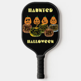 ハロウィン幽霊のよく出るジャックOランタン秋カボチャ ピックルボールラケット