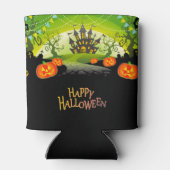 ハロウィン幽霊のよく出るハウスアンドパンプキンス 缶クーラー (裏面)