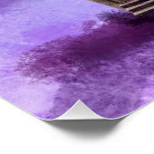 ハロウィン幽霊のよく出るハウスウィズムーンアンドこうもりウォールアート ポスター (コーナー)