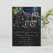 ハロウィン幽霊のよく出るハウスパーティー 招待状 (スタンド正面)