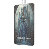 ハロウィン幽霊のよく出るハウスブルーナイトホラー カーエアーフレッシュナー (左)