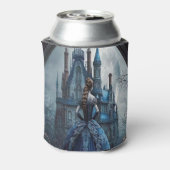 ハロウィン幽霊のよく出るハウスブルーナイトホラー 缶クーラー (缶裏面)