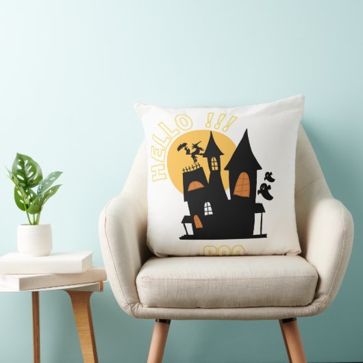 ハロウィン幽霊のよく出るハウスboo t-shart クッション (椅子)