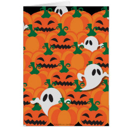 ハロウィン幽霊のよく出るパンプキンパッチ幽霊たち