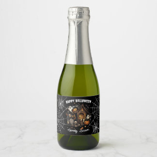 🎃ハロウィン幽霊のよく出るラベルセット👻🍷 スパークリングワインラベル