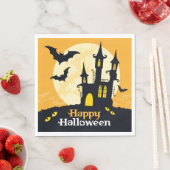 ハロウィン幽霊のよく出る城 スタンダードランチョンナプキン (インサイチュ)