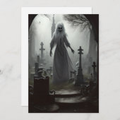 ハロウィン幽霊のよく出る墓地幽霊 シーズンカード (正面/裏面)