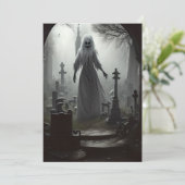 ハロウィン幽霊のよく出る墓地幽霊 シーズンカード (スタンド正面)