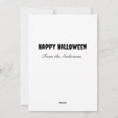 ハロウィン幽霊のよく出る墓地幽霊 シーズンカード (裏面)