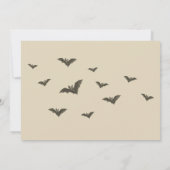 ハロウィン幽霊のよく出る引っ越し祝いパーティーパーティの招待状 招待状 (裏面)