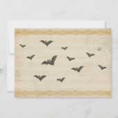 ハロウィン幽霊のよく出る引っ越し祝いパーティー招待状 招待状 (裏面)