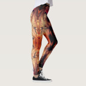 ハロウィン幽霊のよく出る顔 レギンス (右)