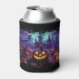 ハロウィン幽霊のよく出る – カボチャ 缶クーラー