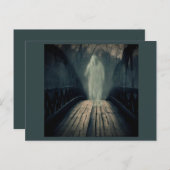 ハロウィン幽霊のよく出る – ブリッジ2 ポストカード (正面/裏面)