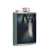 ハロウィン幽霊のよく出る – ブリッジ3 フラスク (右)