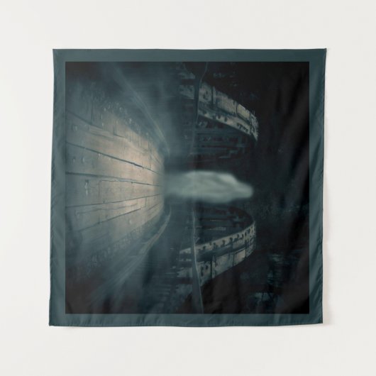 ハロウィン幽霊のよく出る – ブリッジ4 タペストリー (正面(横))