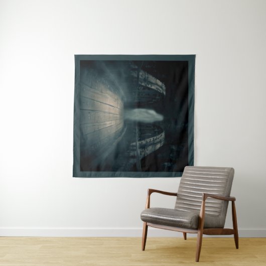 ハロウィン幽霊のよく出る – ブリッジ4 タペストリー (インサイチュ(横))