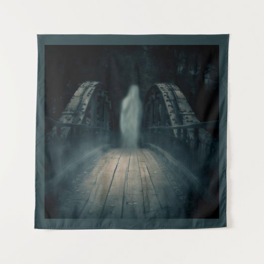 ハロウィン幽霊のよく出る – ブリッジ4 タペストリー (正面)