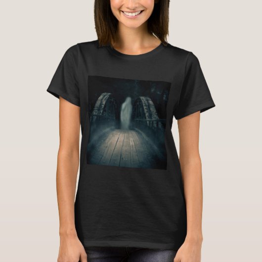 ハロウィン幽霊のよく出る – ブリッジ4 Tシャツ (正面)
