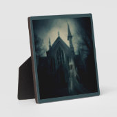 ハロウィン幽霊のよく出る – 教会2 フォトプラーク (正面)
