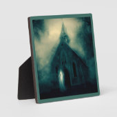 ハロウィン幽霊のよく出る – 教会4 フォトプラーク (正面)