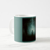 ハロウィン幽霊のよく出る – 森2 コーヒーマグカップ (正面左)