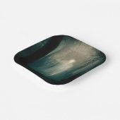 ハロウィン幽霊のよく出る – 森3 ペーパープレート (傾斜あり)