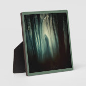 ハロウィン幽霊のよく出る – 森4 フォトプラーク (正面)