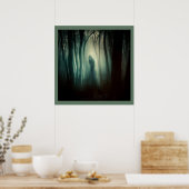 ハロウィン幽霊のよく出る – 森4 ポスター (キッチン)