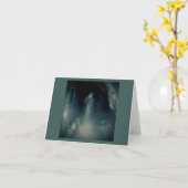 ハロウィン幽霊のよく出る – 鉱山2 カード (黄色い花)