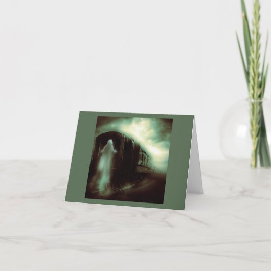 ハロウィン幽霊のよく出る- Train 1 カード (正面)