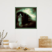 ハロウィン幽霊のよく出る- Train 1 ポスター (キッチン)