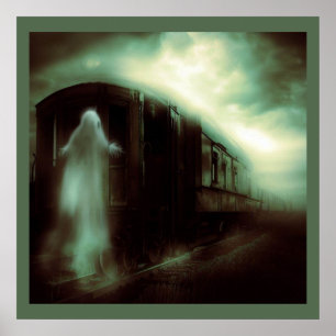 ハロウィン幽霊のよく出る- Train 1 ポスター