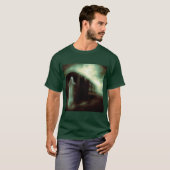 ハロウィン幽霊のよく出る- Train 1 Tシャツ (正面フル)
